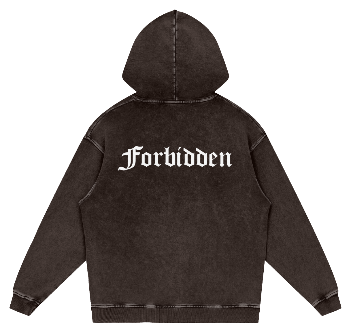 Mineral Washed Forbidden Hoodie